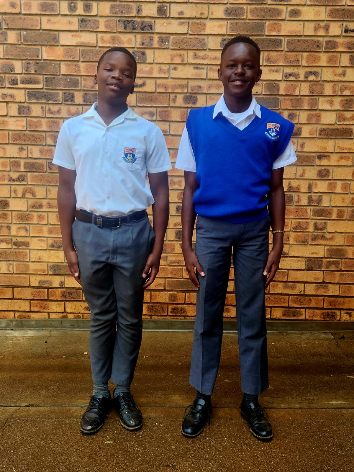 Boys formal uniform requirements at Paulpietersburg Primary School